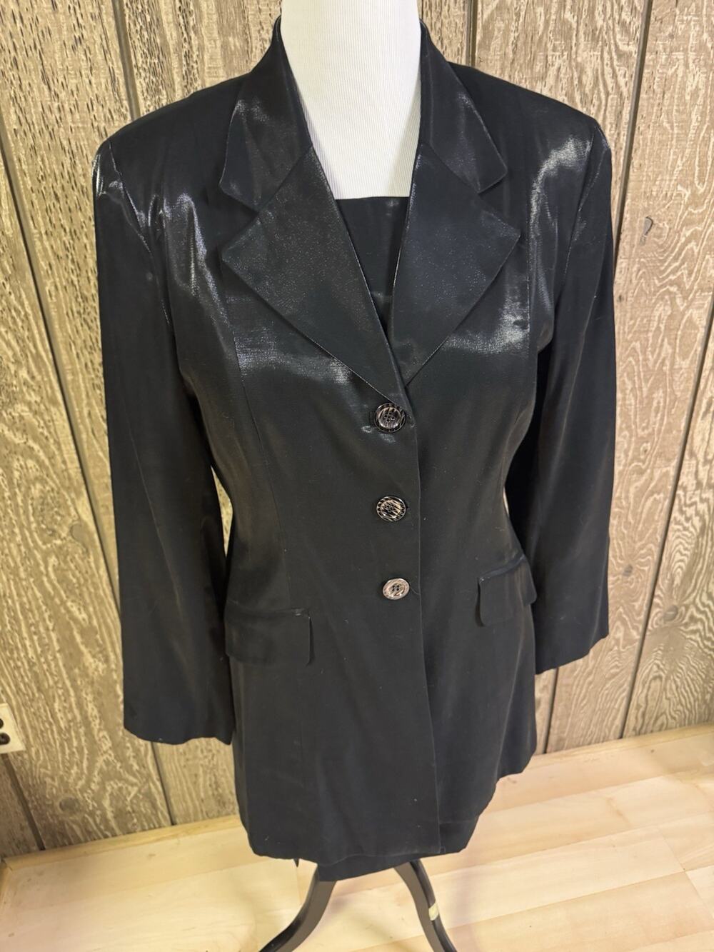 PARCHE PARIS 2pc DRESS AND LONG JACKET Size 16